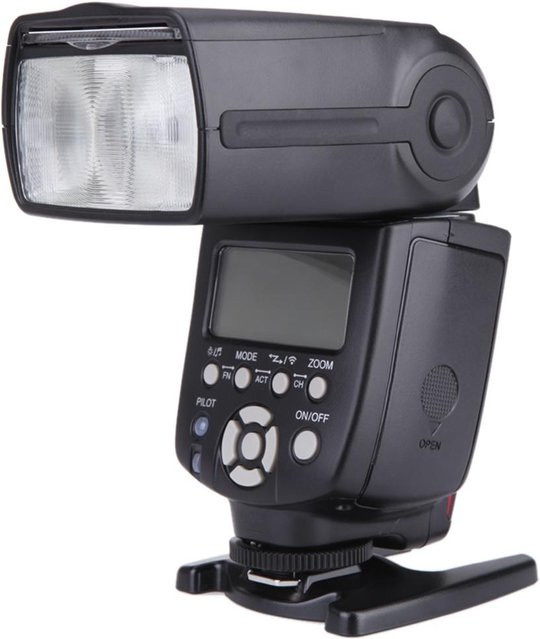 Yongnuo Flash Speedlite Wireless Transceiver 2,4 GHz für Canon Nikon Panasonic Pentax in Schwarz - Bild 1