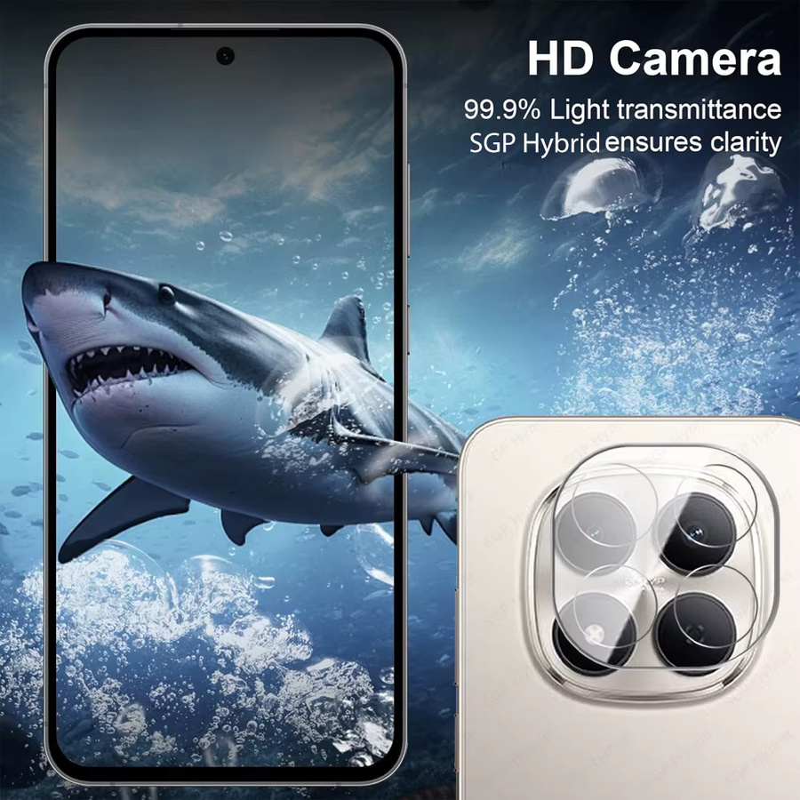 3D-Kamera-Glasschutz für Xiaomi Redmi Note 15 Pro 5G und Note 15 Pro Plus, transparent - Bild 4