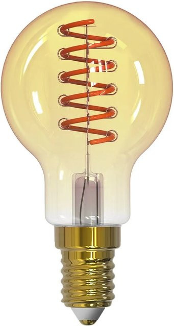 Arcchio LED Filament Leuchtmittel E14 aus Glas in Amber und Transparent, dimmbar - Bild 1