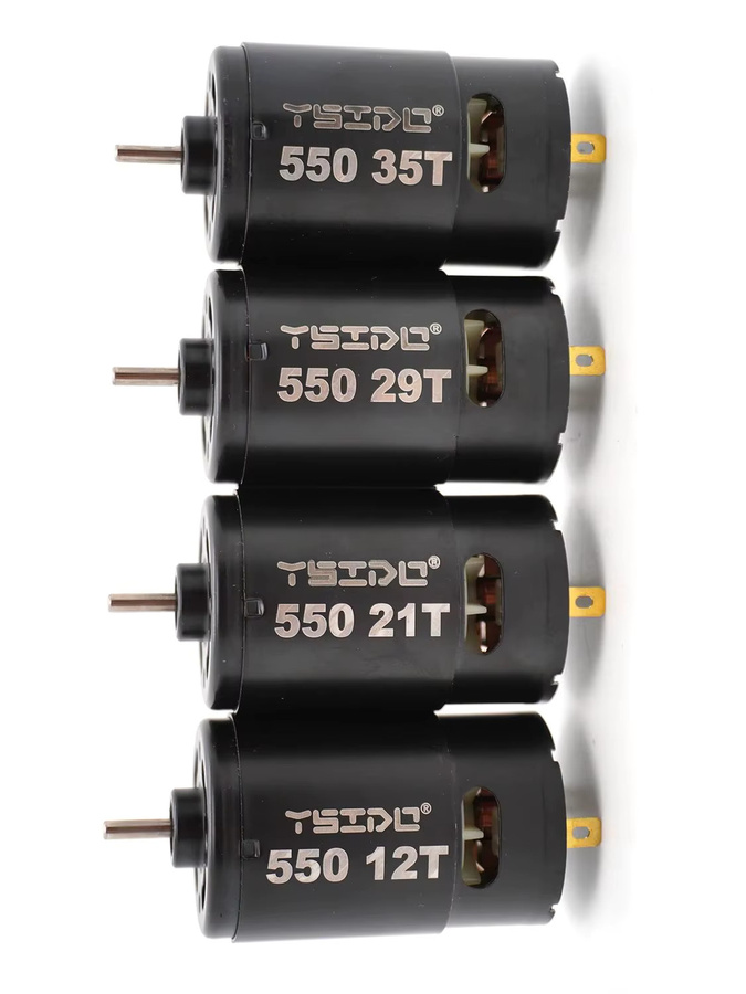 YSIDO RC 550 Bürstenmotor, für 1/10 RC Kletterfahrzeug - Bild 2