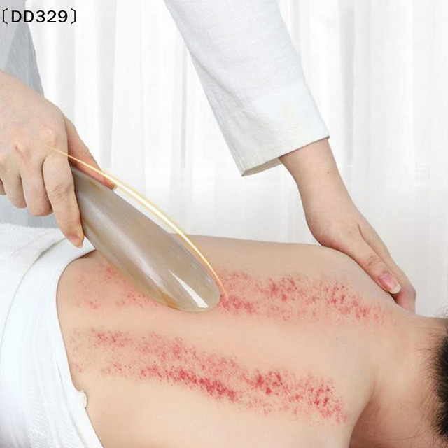 JETTING Gua Sha Massage-Werkzeug aus Büffelhorn, Unisex - Bild 1