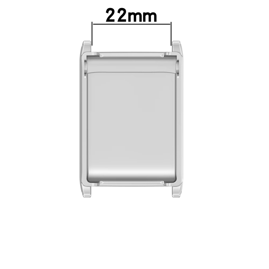 RMUTANE Uhrenarmband Adapter, PC, transparent, 22 mm - Bild 1