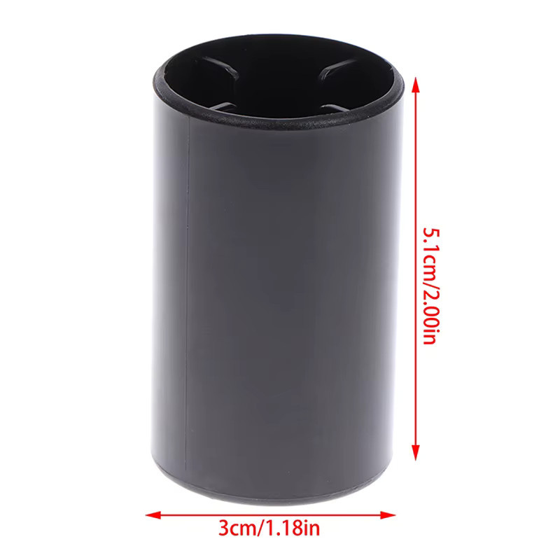 JETTING Batterieadapter Gehäuse AA auf D Größe in Schwarz - Bild 5