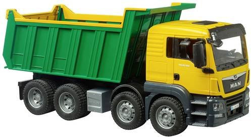 Bruder MAN TGS Muldenkipper LKW Modellfahrzeug für die Baustelle in Bunt/Mehrfarbig - Bild 1