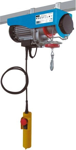 Elektrischer Seilzug Güde GSZ 300/600 in Blau mit 600 kg Hubkraft und 12 m Seillänge - Bild 1