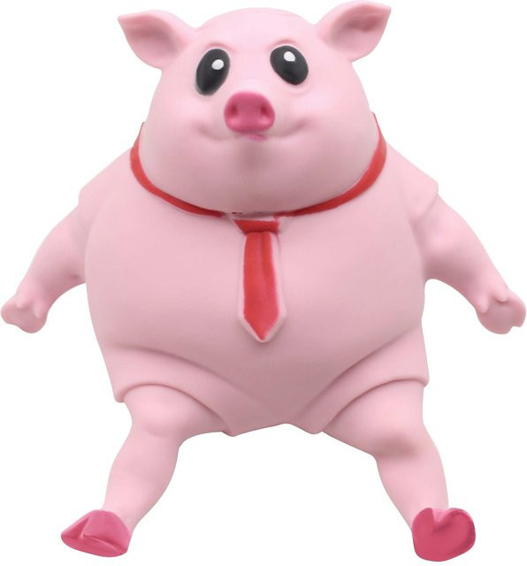 BC Pet Supplies Schwein Antistress Spielzeug, rosa, weiß - Bild 1