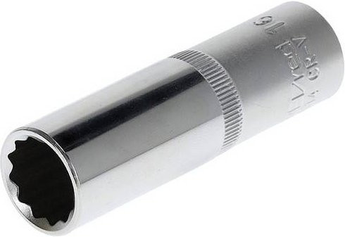 Gedore RED Steckschlüsseleinsatz 1/2 Zoll in Silber aus Chrom-Vanadium mit 12,5 mm - Bild 1