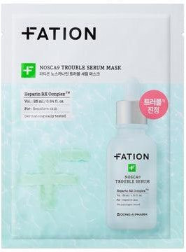 FATION Nosca9 Trouble Serum Mask, 25 ml, für empfindliche Haut - Bild 1
