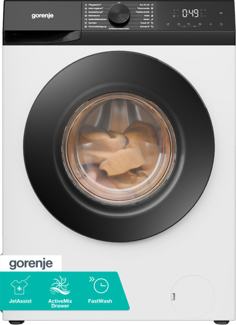 LG Waschmaschine W52G2P84A3P2 Frontlader in Weiß mit 8 kg Kapazität, 1400 U/min Schleuderdrehzahl, Aquastop und Dampfprogrammen - Bild 1