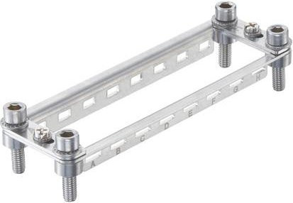 Harting Halterahmen 09110009935 aus Edelstahl in Silber - Bild 1