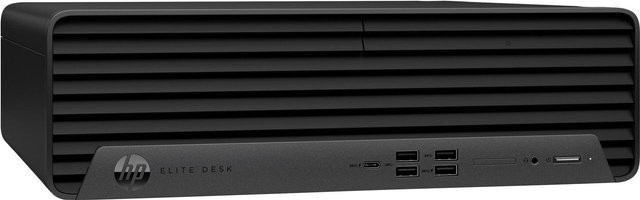 HP Elite 800 G9 SFF Business PC mit Intel Core i5-14500, 16GB RAM, 512GB SSD, UHD Graphics 770, DVD-Writer, Windows 11 Pro, Schwarz - Bild 1