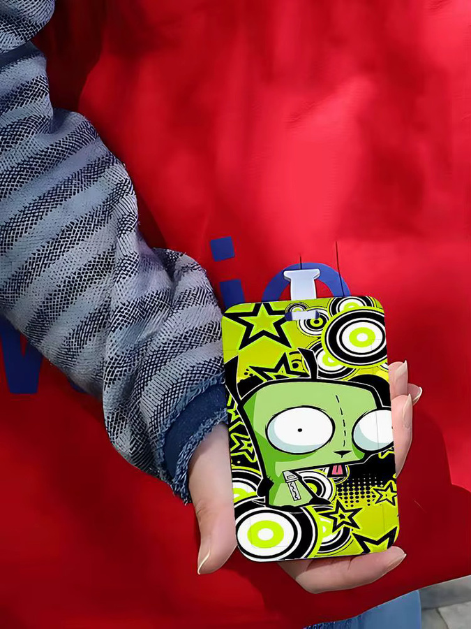 I-Invader ZIM Ausweishalter mit Umhängeband aus Kunststoff für Schule und Büro - Bild 6
