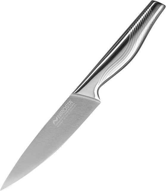 Nirosta Universalmesser Swing aus Edelstahl in Silber mit 15 cm Klinge - Bild 1