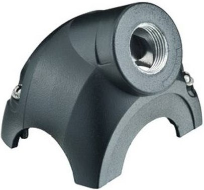 Harting Haube Han-Yellock 30 in Schwarz aus Aluminium (11123001600) - Bild 1