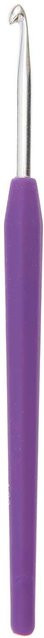 Lana Grossa Häkelnadel mit Soft-Griff in Purple/Multicolour, Durchmesser: 4,00 mm - Bild 1