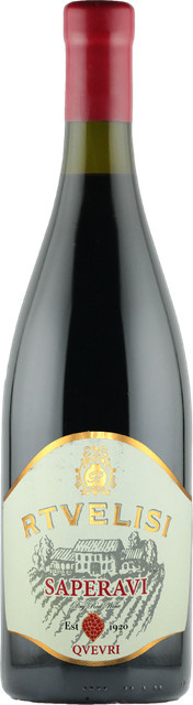 Rtvelisi Saperavi Qvevri, 2019, Rotwein, 0,75 l - Bild 1