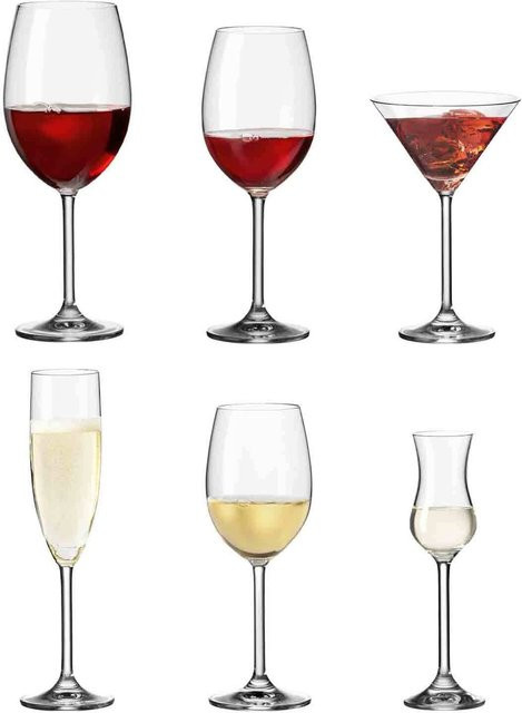 Leonardo Wein- und Sektgläser Daily Set aus Glas, transparent, 36er Set - Bild 1