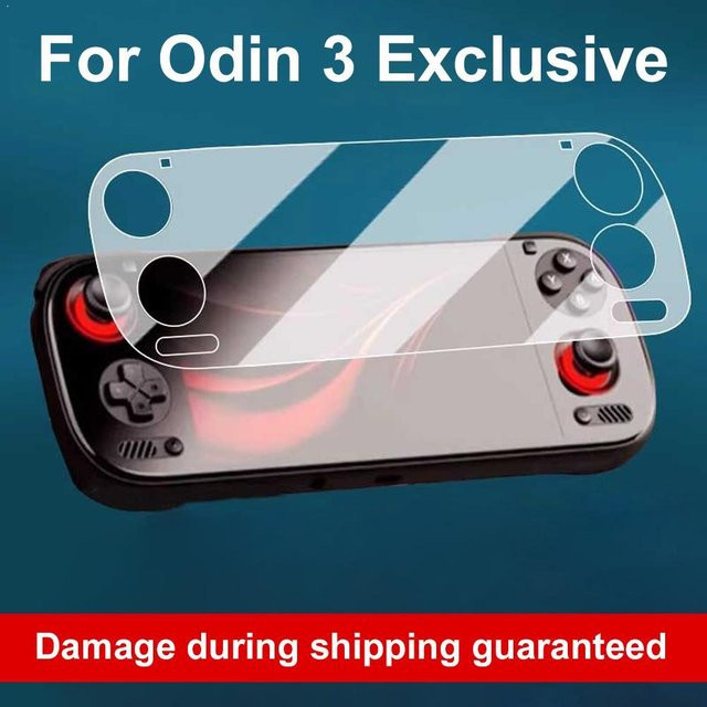 AYN Displayschutzfolie für Odin3, transparente HD Schutzfolie, kratzfest und mit Anti-Fingerabdruck-Beschichtung - Bild 1