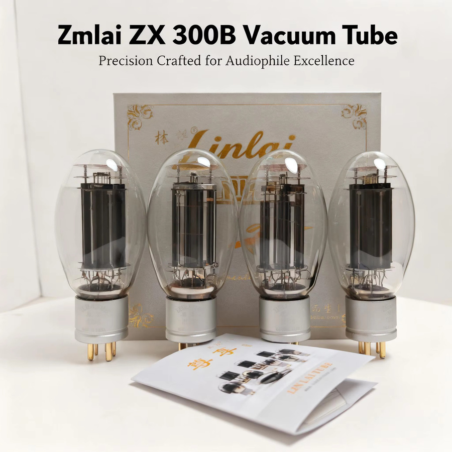 LGBOZI ZX 300B Vakuumröhre für Audio Elektronik, Präzisionsabgestimmte Direkte Generation 300B/300B-N/300BT, Transparent - Bild 2