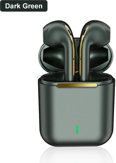 ZHENDUO J18 TWS Bluetooth In-Ear Kopfhörer Stereo Headset in Grün - Bild 1