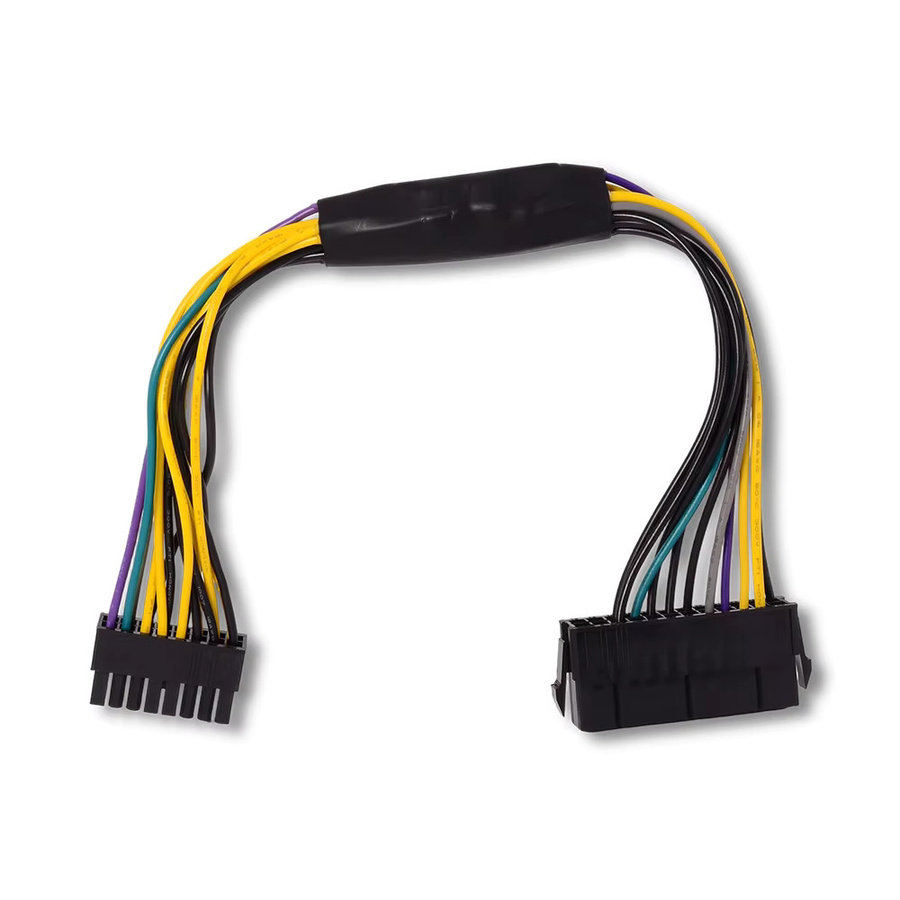Fujitsu Siemens ATX 24 auf 16 Pin Adapter-Riser-Kabel in Multicolour, Länge: 30 cm - Bild 3