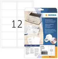 HERMA Adressetiketten aus Papier in Weiß, Breite: 94 mm, Höhe: 47 mm - Bild 1