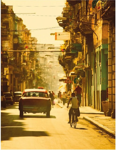 Komar Wandbild Cuba Streets Paper Poster Multicolor B: 40 cm, H: 50 cm - Bild 1