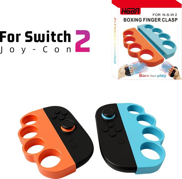 Nintendo Switch 2 Joy-Con Boxgriffe in Orange für ein verbessertes Spielerlebnis - Bild 1