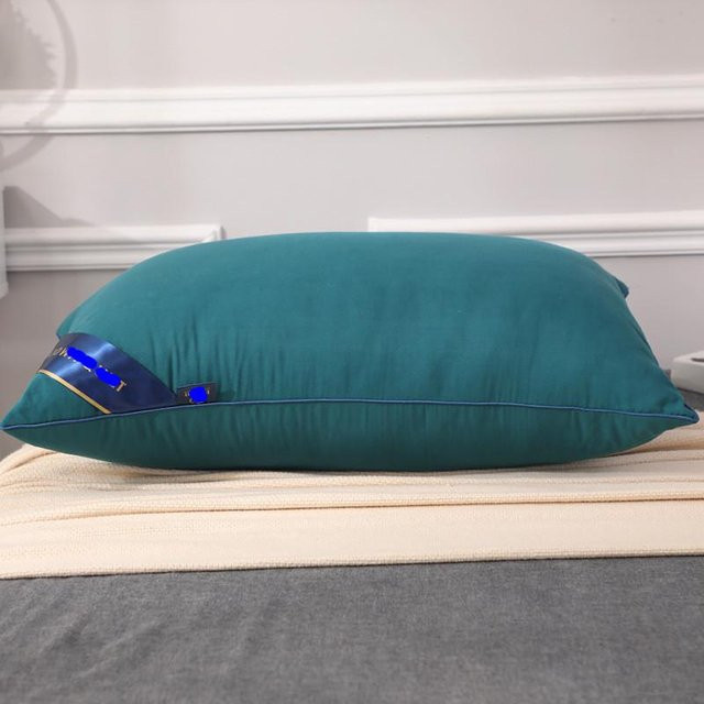 Yiran Furniture Ganzkopfkissen mit hohem Kissenkern zur Unterstützung der Halswirbelsäule, B/H: 74 x 48 cm - Bild 1