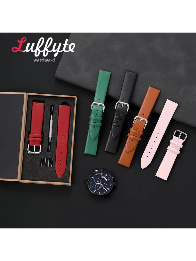 luffyte Uhrenarmband PU-Leder, Unisex - Bild 2