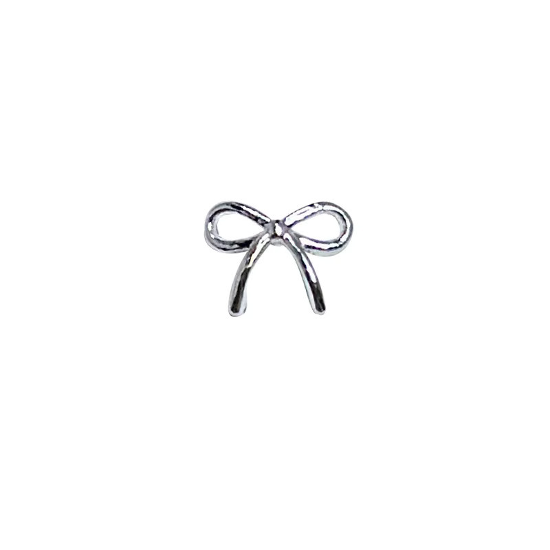 YYM Schleifen-Nagelkunst-Charms, 10 Stück, Metall-Legierung, glänzend - Bild 2