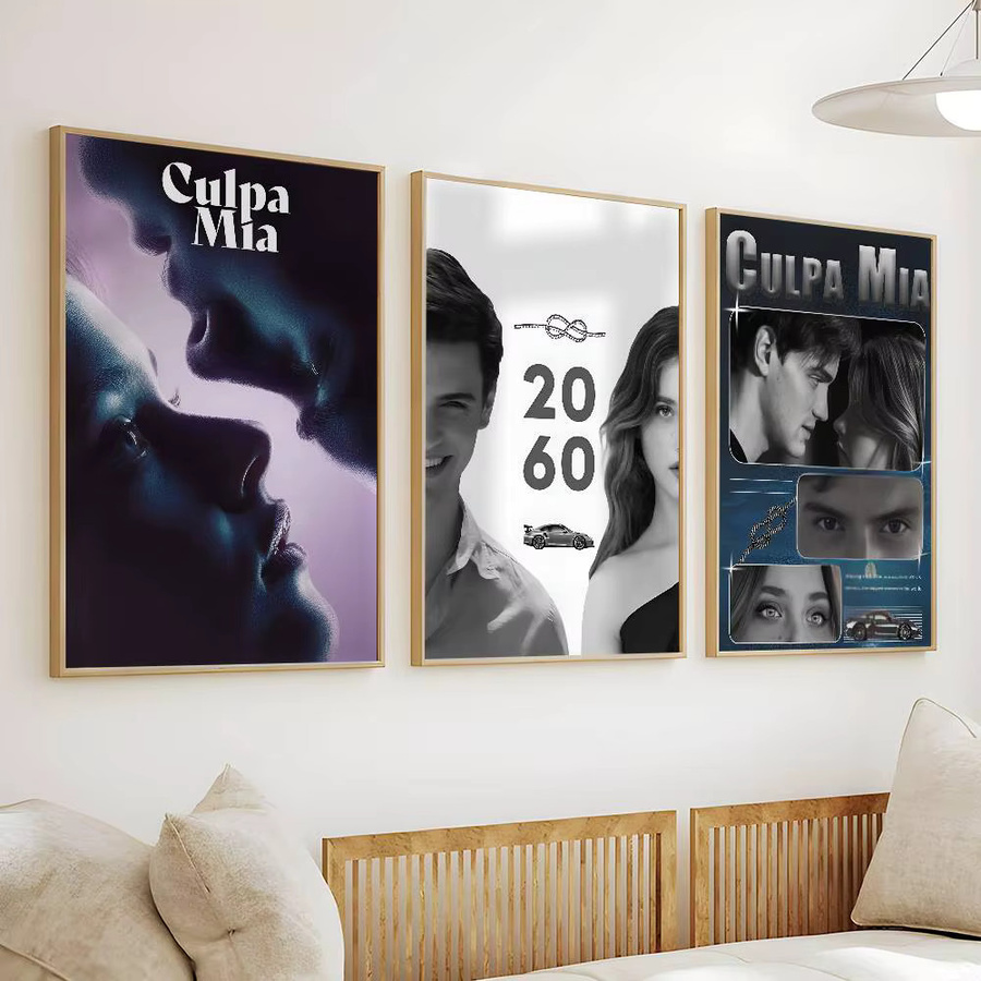 My Fault Culpa Mia Filmplakat selbstklebender Wandaufkleber in Mehrfarbig - Bild 5