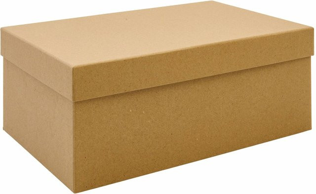Rico Design Paper Poetry Renew Geschenkbox aus Kraftpapier in Braun, B: 28,3 cm, H: 11,0 cm, T: 11,0 cm - Bild 1