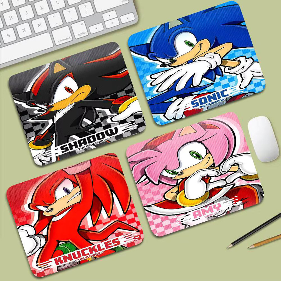 Rastar Anime S-Sonic Charakter Mauspad Rutschfeste Schreibtischunterlage für PC und Laptop in Multicolour - Bild 2