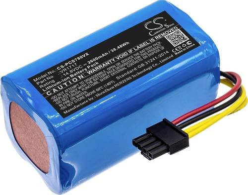 CS Cameron Sino Werkzeug-Akku 14.8V mit 2600 mAh in Blau - Bild 1