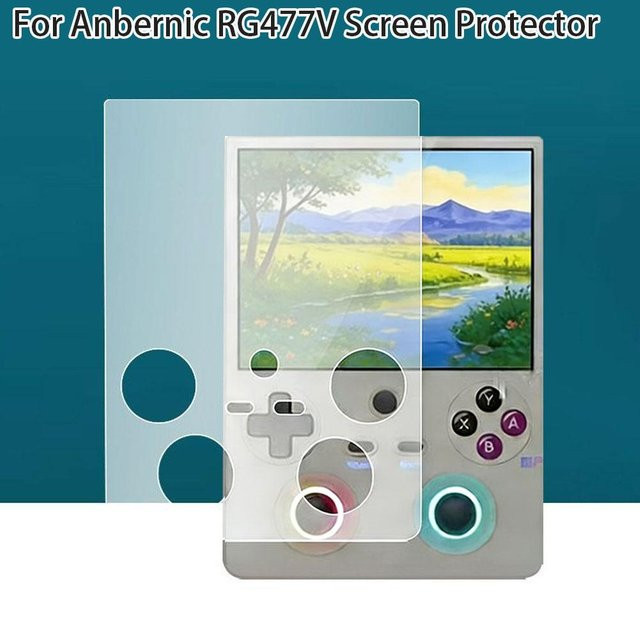 Anbernic RG477V Hydrogel-Displayschutzfolie transparent für Retro-Handheld-Spielkonsolen - Bild 1