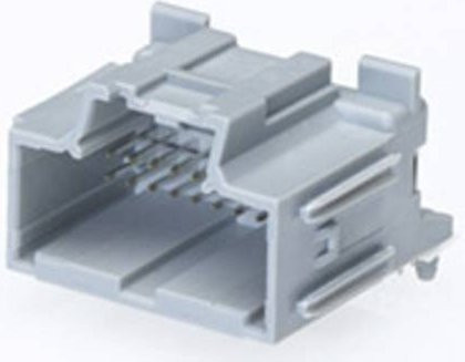 Molex Einbau-Stiftleiste Standard 2 Reihen Grau - Bild 1