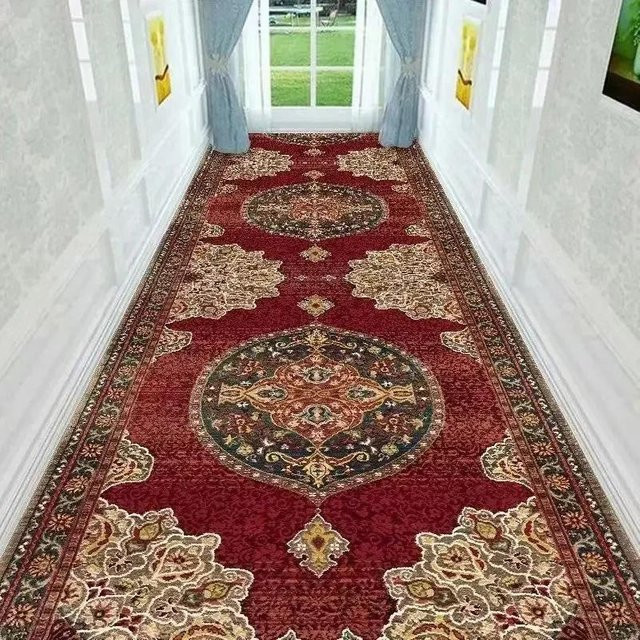 Super Six Flurteppich im orientalischen Design, rot, B/T: 70 x 200 cm - Bild 1