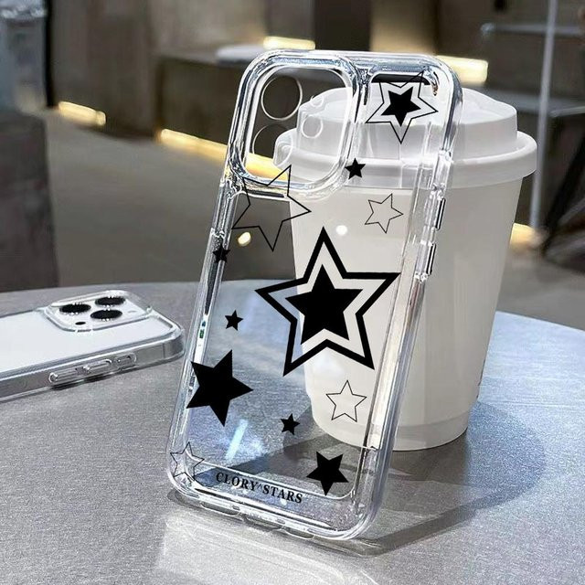 Silikonhülle mit Sternabdeckung für Samsung Galaxy A55 5G A54 A15 A16 A53 A35 A34 A25 A24 A33 A32 A14 A13 A52 A23 A22 A12 A06 A05s A05 in Grau - Bild 1