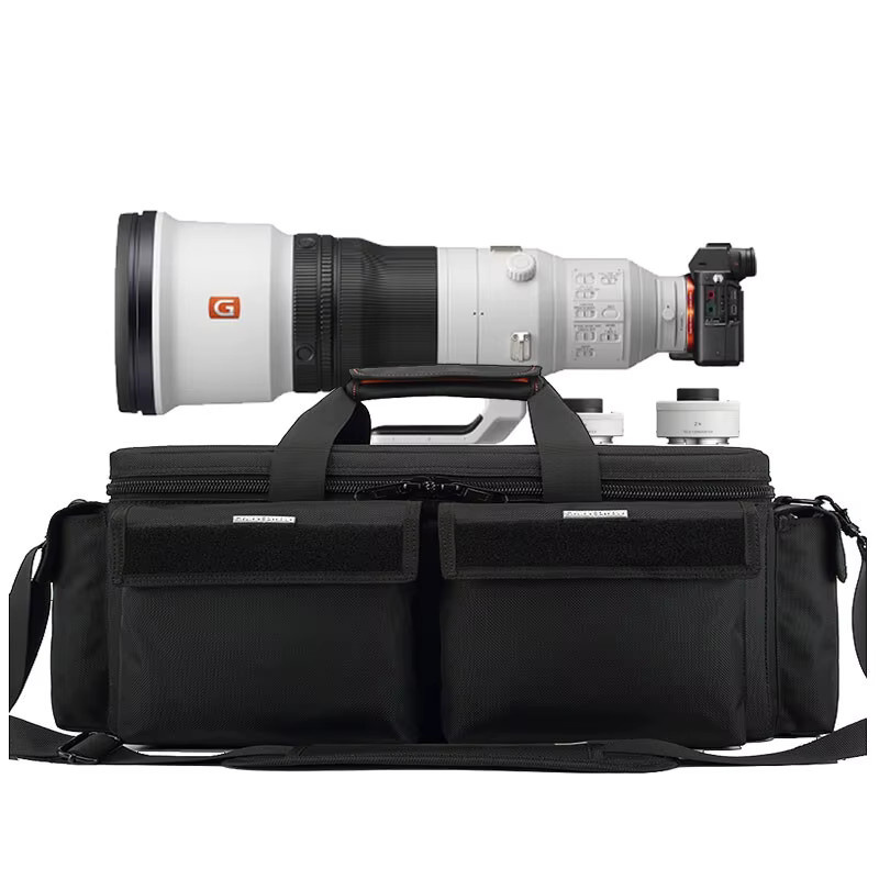 HDC800EF Profi Kamera Tasche für Fotografie und Filmaufnahmen, druckresistent, Schwarz, passend für Canon und Sony 600/800 Teleobjektive - Bild 2