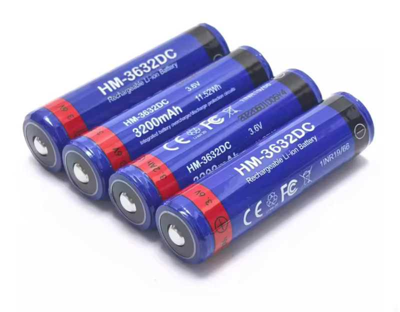 Hikvision HM-3632DC Akku 3,6V 3200mAh für GQ25 GQ35 FQ25 Wärmebild-Suchgeräte, wiederaufladbare Lithium-Batterie in Blau - Bild 2