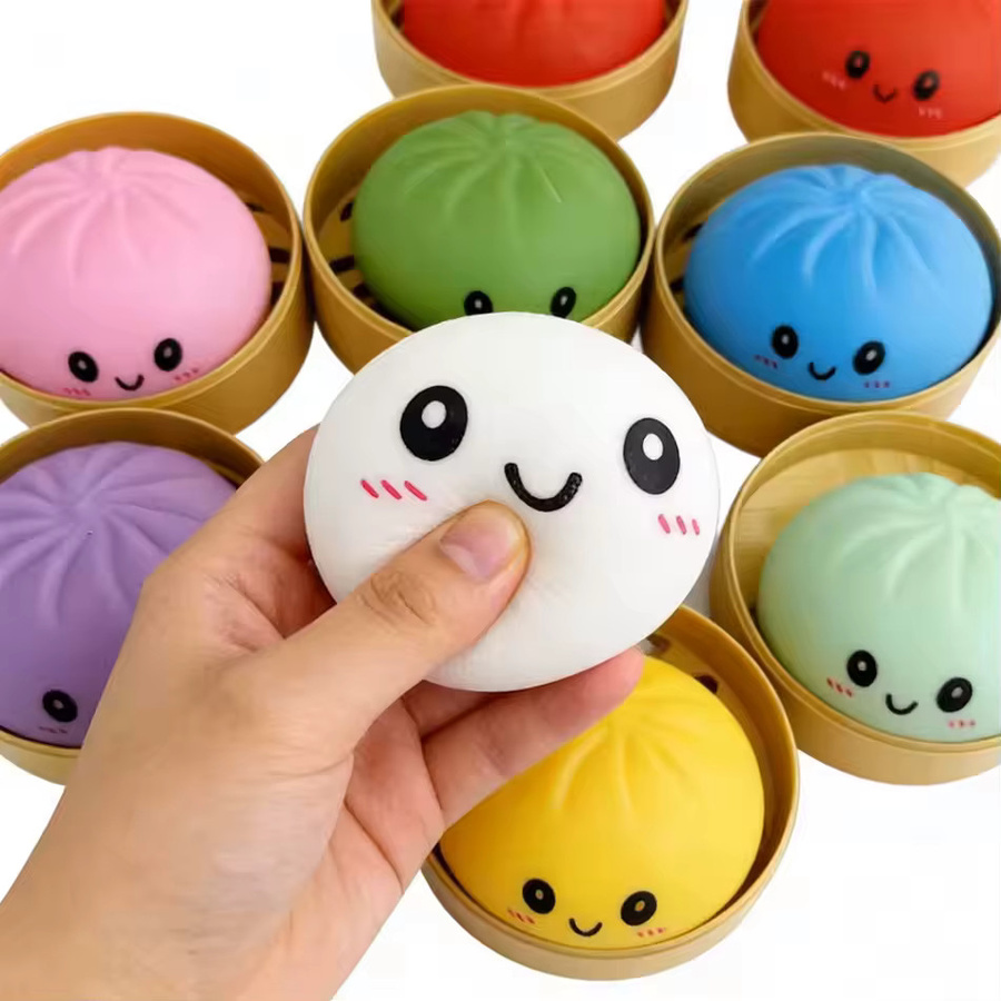 Bandai Riesen-Knödel-Quetschspielzeuge, 18-teiliges Set, multicolor - Bild 3