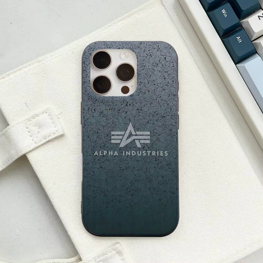 Alpha Industries Handyhülle Jacket mit Wellenmuster für iPhone 17 16 15 14 13 12 11 Pro Max Pro Plus - Bild 2