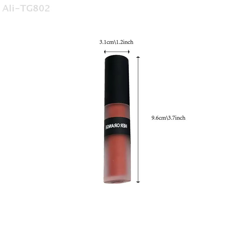 HERORANGE Lip Glaze matter Lippenstift, Nude-Braun - Bild 5