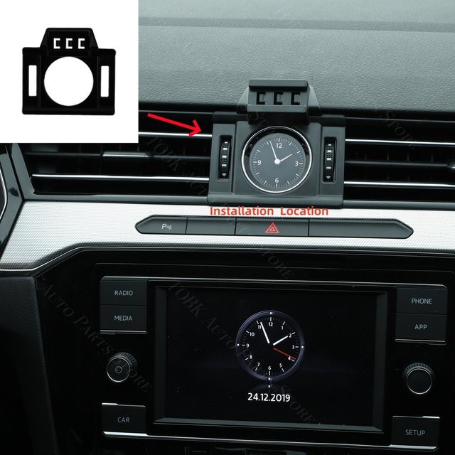 Kabellose Auto-Handyhalterung mit 15 W Schnellladefunktion für Volkswagen VW Passat CC Arteon 2017–2023 in Schwarz - Bild 1