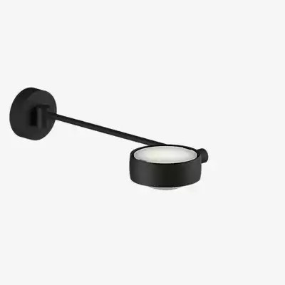 Occhio Sento Letto 40 Up LED Wandleuchte Schwarz Matt mit warmweißem Licht 2.700 K