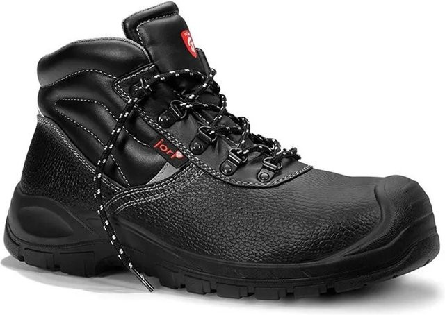 Elten Sicherheitsschnürstiefel BASIC II Mid S3 aus Rindleder in Schwarz, Größe 44 - Bild 1