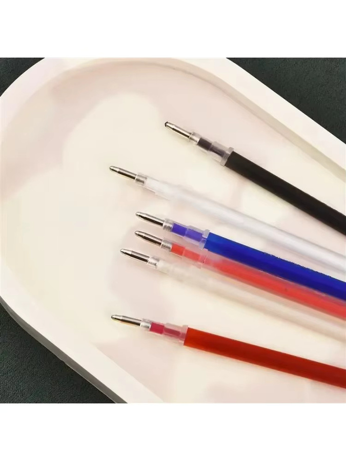 Hitze-löschbare magische Markierstifte für Stoff mit Temperatur-Effekt, Set aus 10-22 Stück, Farben: Blau und Mehrfarbig - Bild 3
