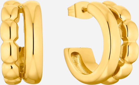 Joop! Creolen Edelstahl, Gold, Herren - Bild 1