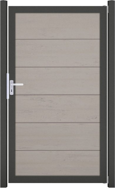 GroJaViento Zauntor Bi-Color Sand in Anthrazit DB703 B/H: 100 x 180 cm - Bild 1